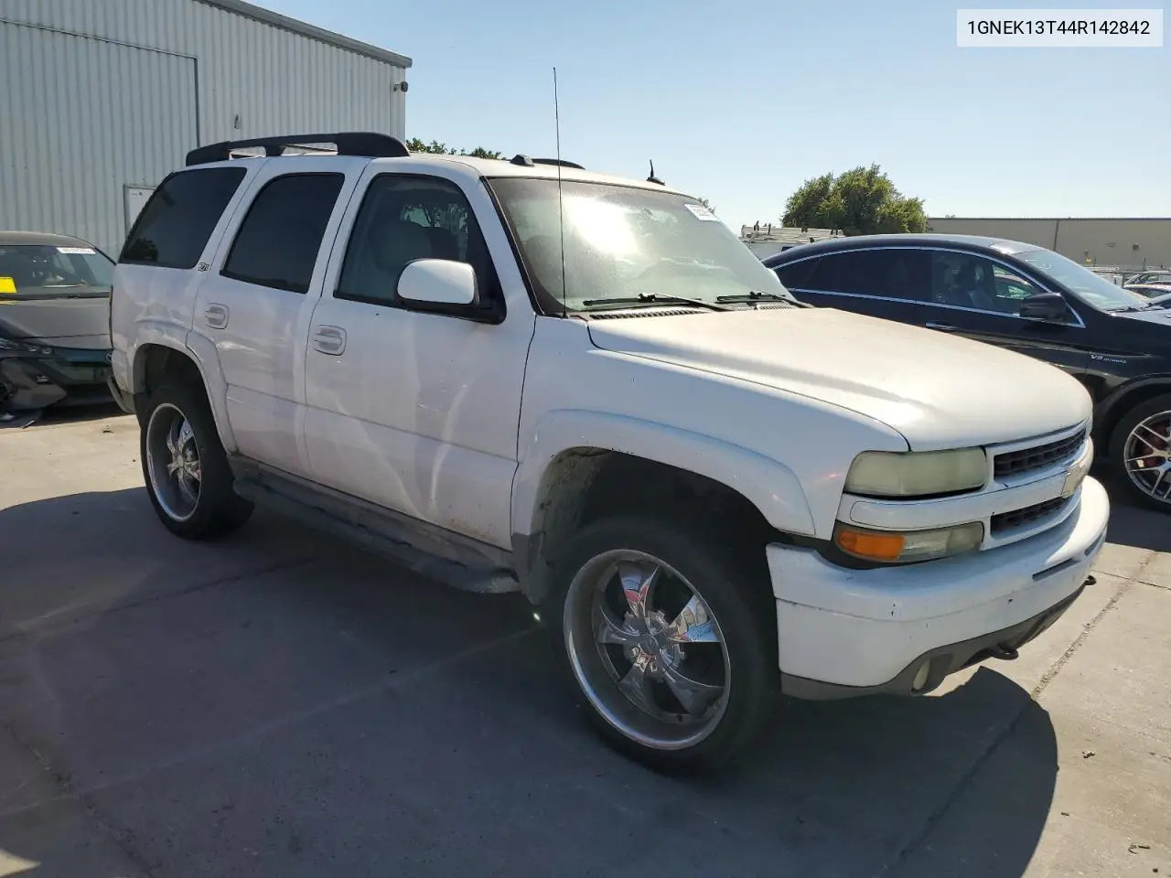 2004 Chevrolet Tahoe K1500 VIN: 1GNEK13T44R142842 Lot: 62609755