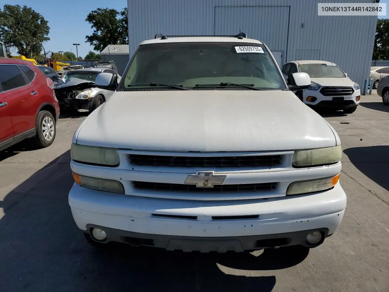 2004 Chevrolet Tahoe K1500 VIN: 1GNEK13T44R142842 Lot: 62609755