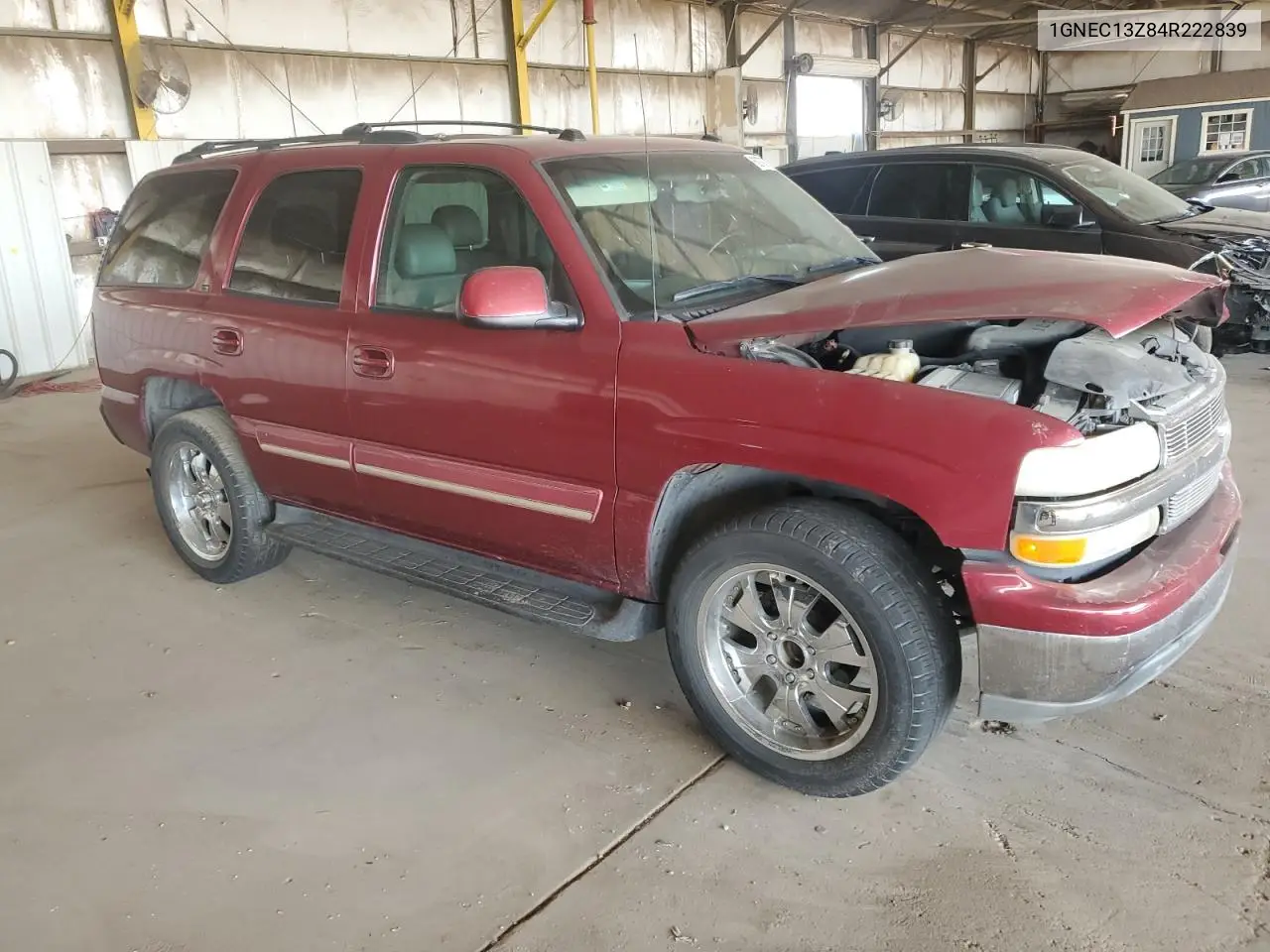 2004 Chevrolet Tahoe C1500 VIN: 1GNEC13Z84R222839 Lot: 62787765