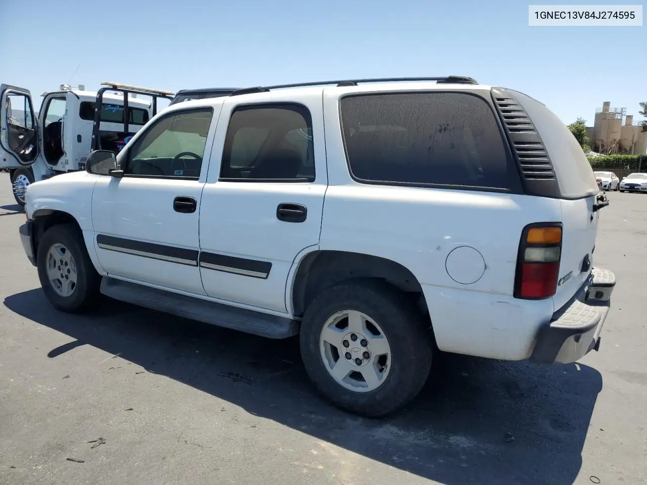 2004 Chevrolet Tahoe C1500 VIN: 1GNEC13V84J274595 Lot: 62793855
