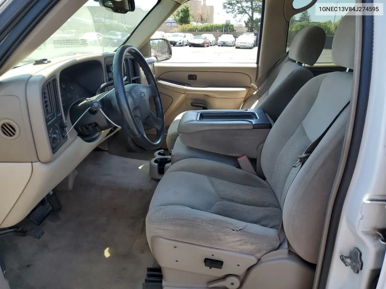 2004 Chevrolet Tahoe C1500 VIN: 1GNEC13V84J274595 Lot: 62793855