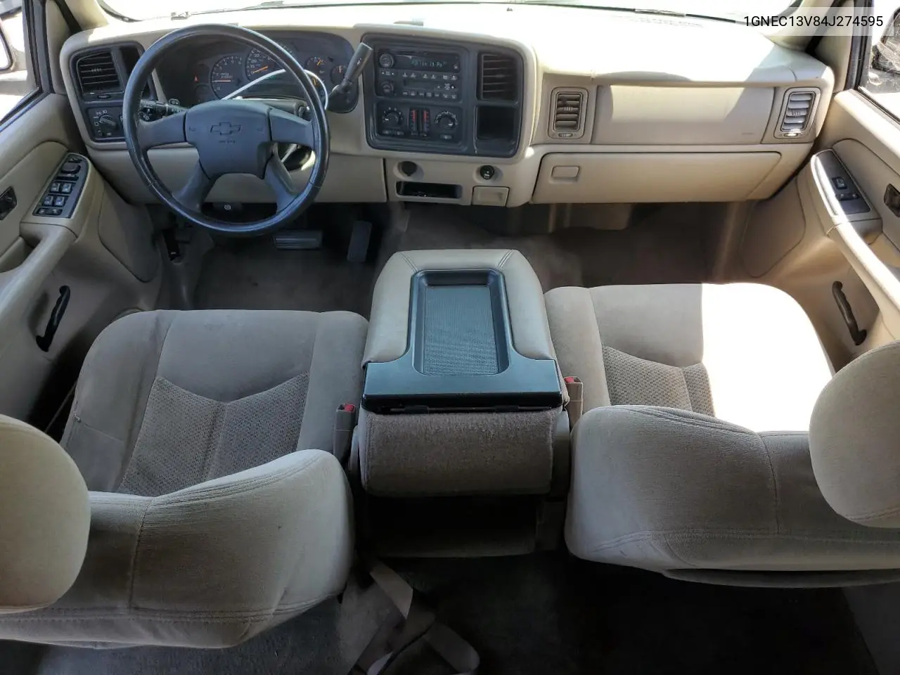 2004 Chevrolet Tahoe C1500 VIN: 1GNEC13V84J274595 Lot: 62793855