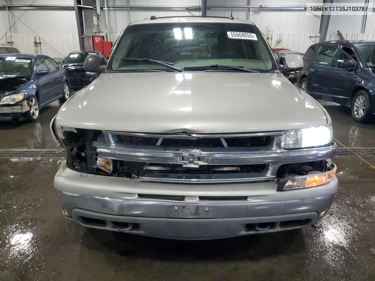 2005 Chevrolet Tahoe K1500 VIN: 1GNEK13T35J103787 Lot: 55668055