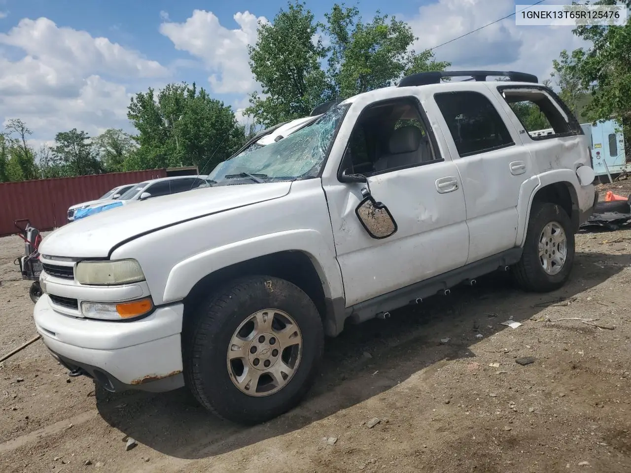 2005 Chevrolet Tahoe K1500 VIN: 1GNEK13T65R125476 Lot: 56010375