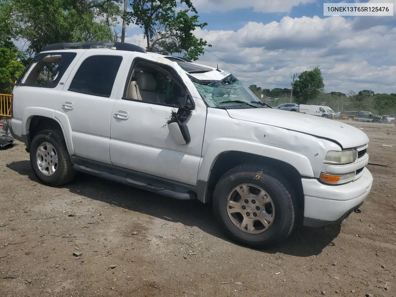 2005 Chevrolet Tahoe K1500 VIN: 1GNEK13T65R125476 Lot: 56010375