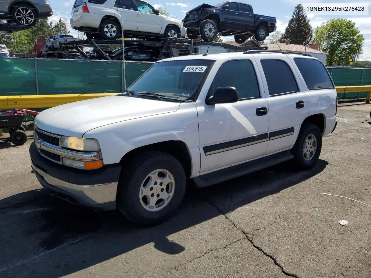 2005 Chevrolet Tahoe K1500 VIN: 1GNEK13Z95R276428 Lot: 56742615
