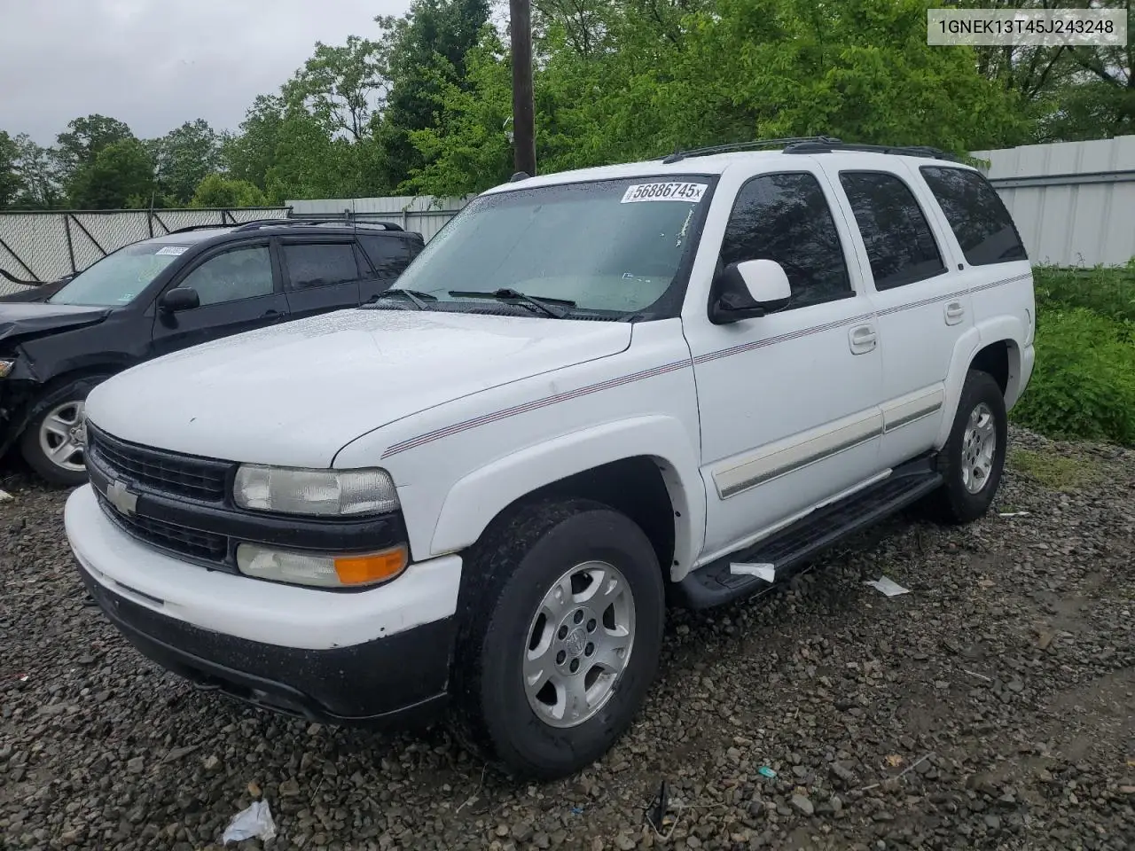 2005 Chevrolet Tahoe K1500 VIN: 1GNEK13T45J243248 Lot: 56886745