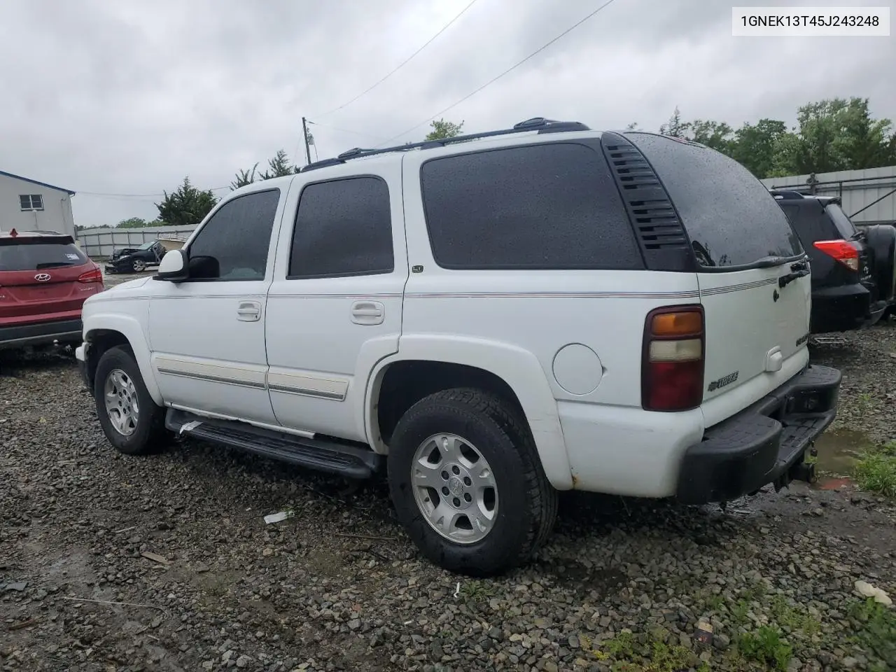 2005 Chevrolet Tahoe K1500 VIN: 1GNEK13T45J243248 Lot: 56886745