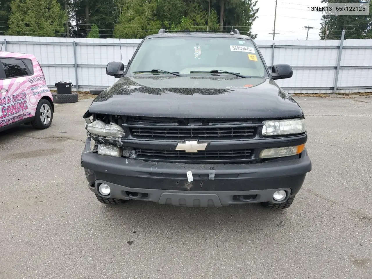 2005 Chevrolet Tahoe K1500 VIN: 1GNEK13T65R122125 Lot: 56959445