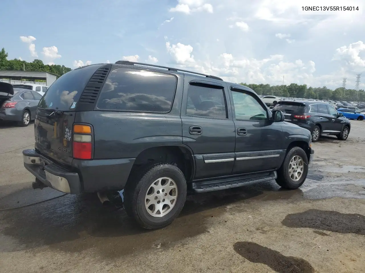 2005 Chevrolet Tahoe C1500 VIN: 1GNEC13V55R154014 Lot: 61668725