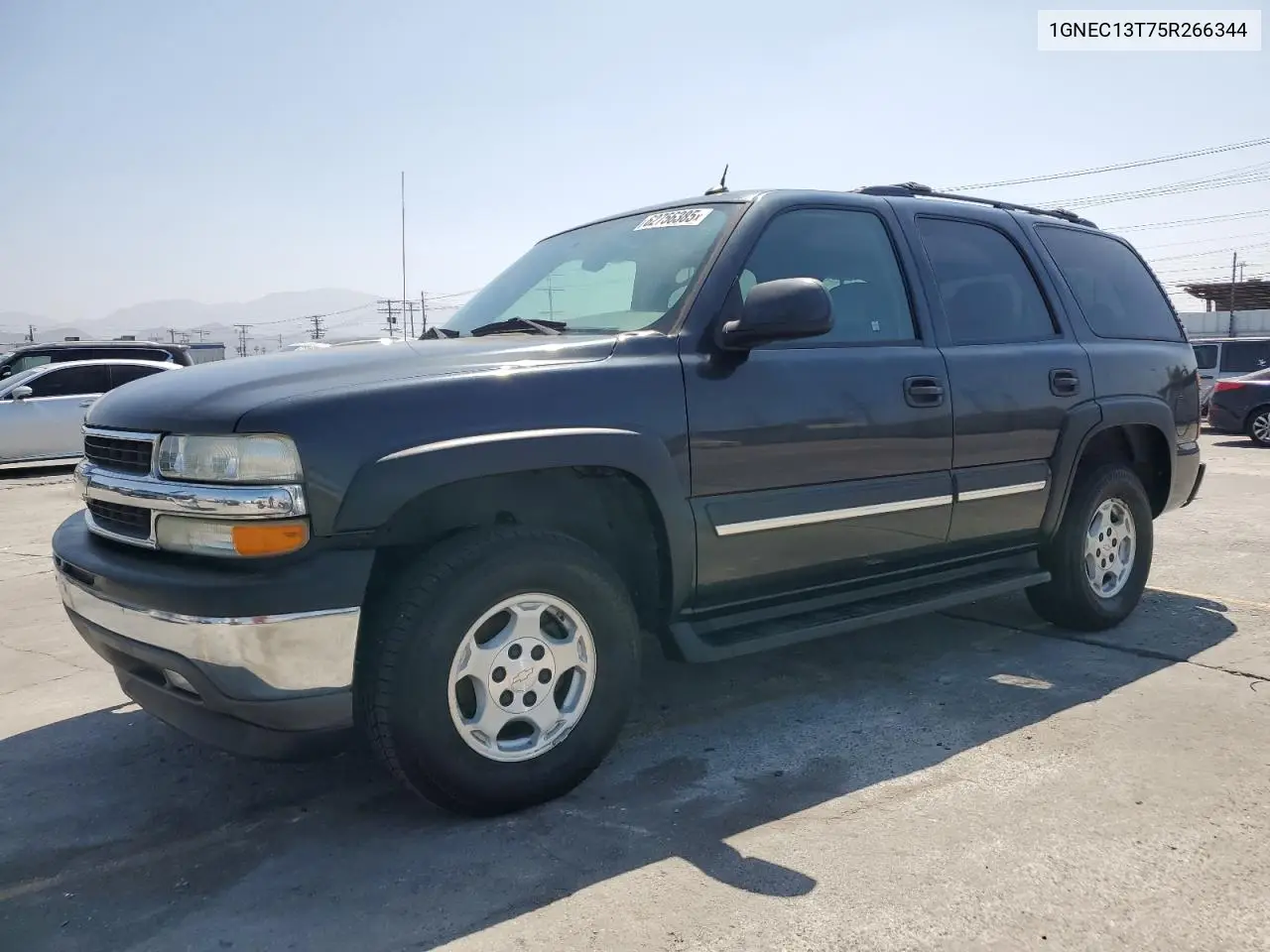 2005 Chevrolet Tahoe C1500 VIN: 1GNEC13T75R266344 Lot: 62756385