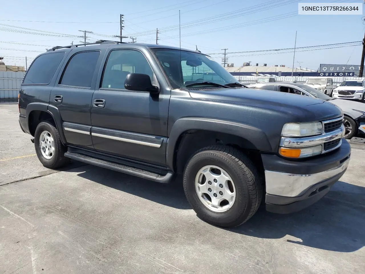 2005 Chevrolet Tahoe C1500 VIN: 1GNEC13T75R266344 Lot: 62756385