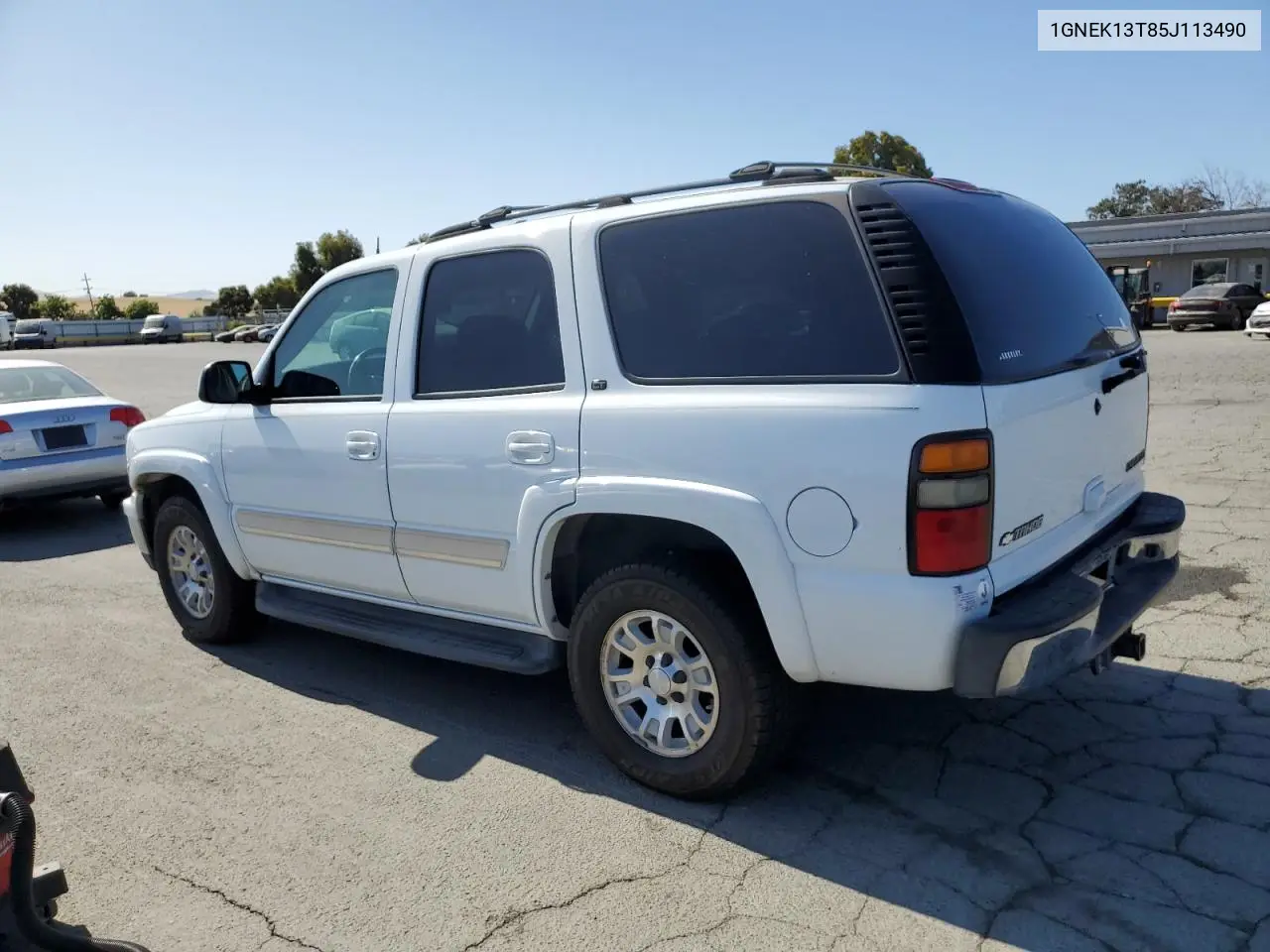 2005 Chevrolet Tahoe K1500 VIN: 1GNEK13T85J113490 Lot: 62794505