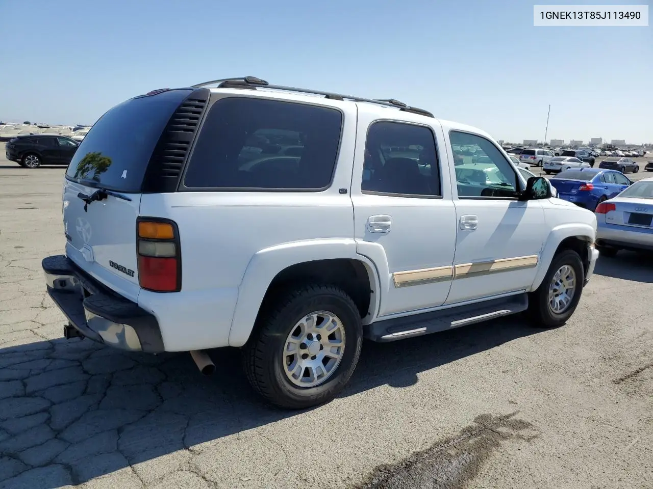 2005 Chevrolet Tahoe K1500 VIN: 1GNEK13T85J113490 Lot: 62794505
