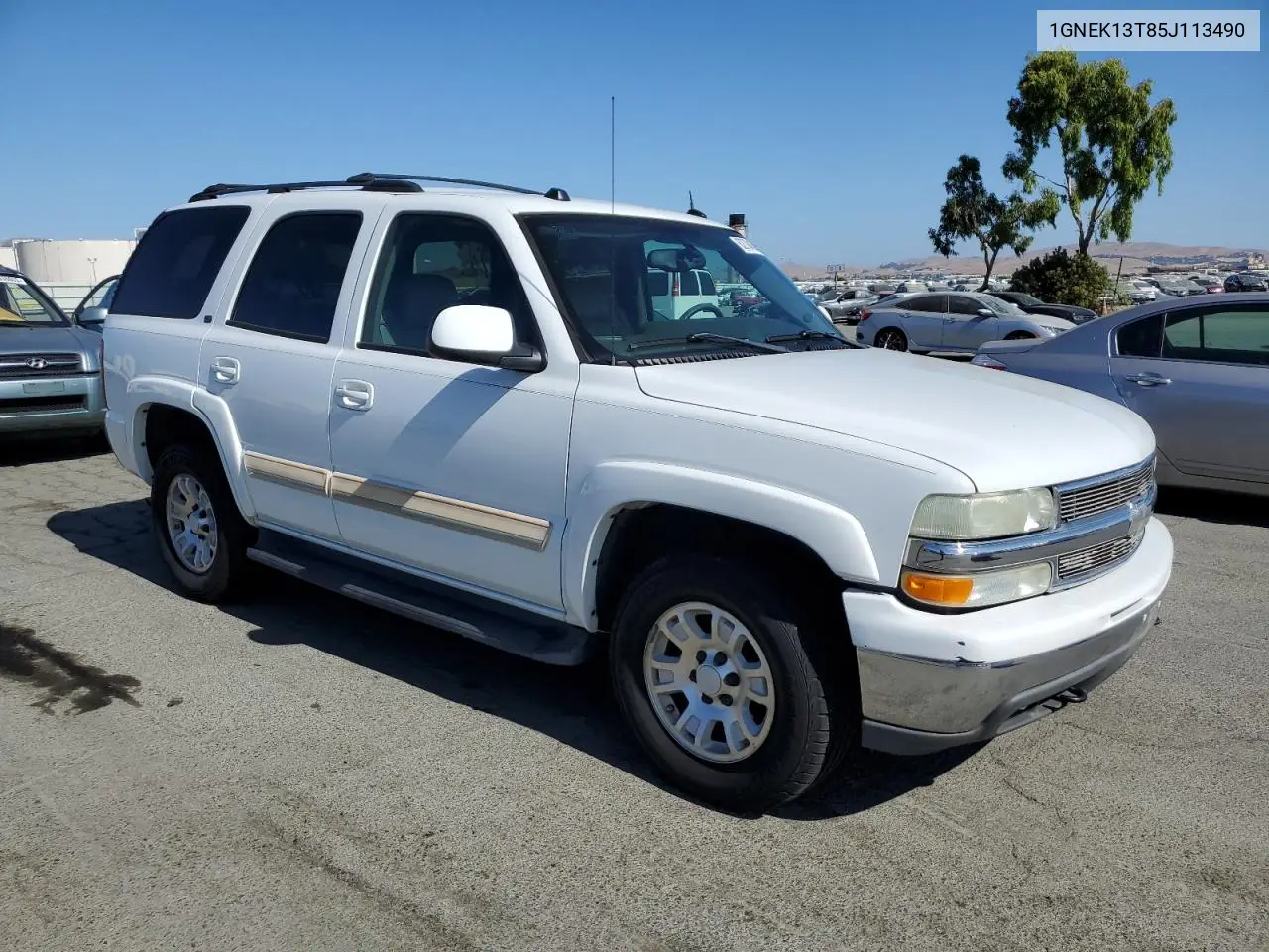 2005 Chevrolet Tahoe K1500 VIN: 1GNEK13T85J113490 Lot: 62794505