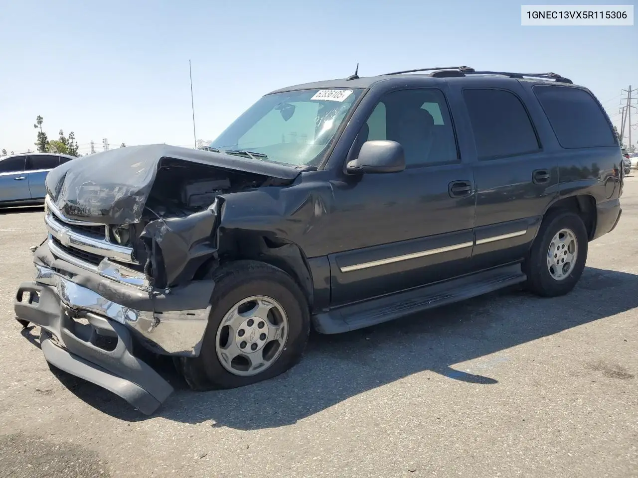 2005 Chevrolet Tahoe C1500 VIN: 1GNEC13VX5R115306 Lot: 62836105