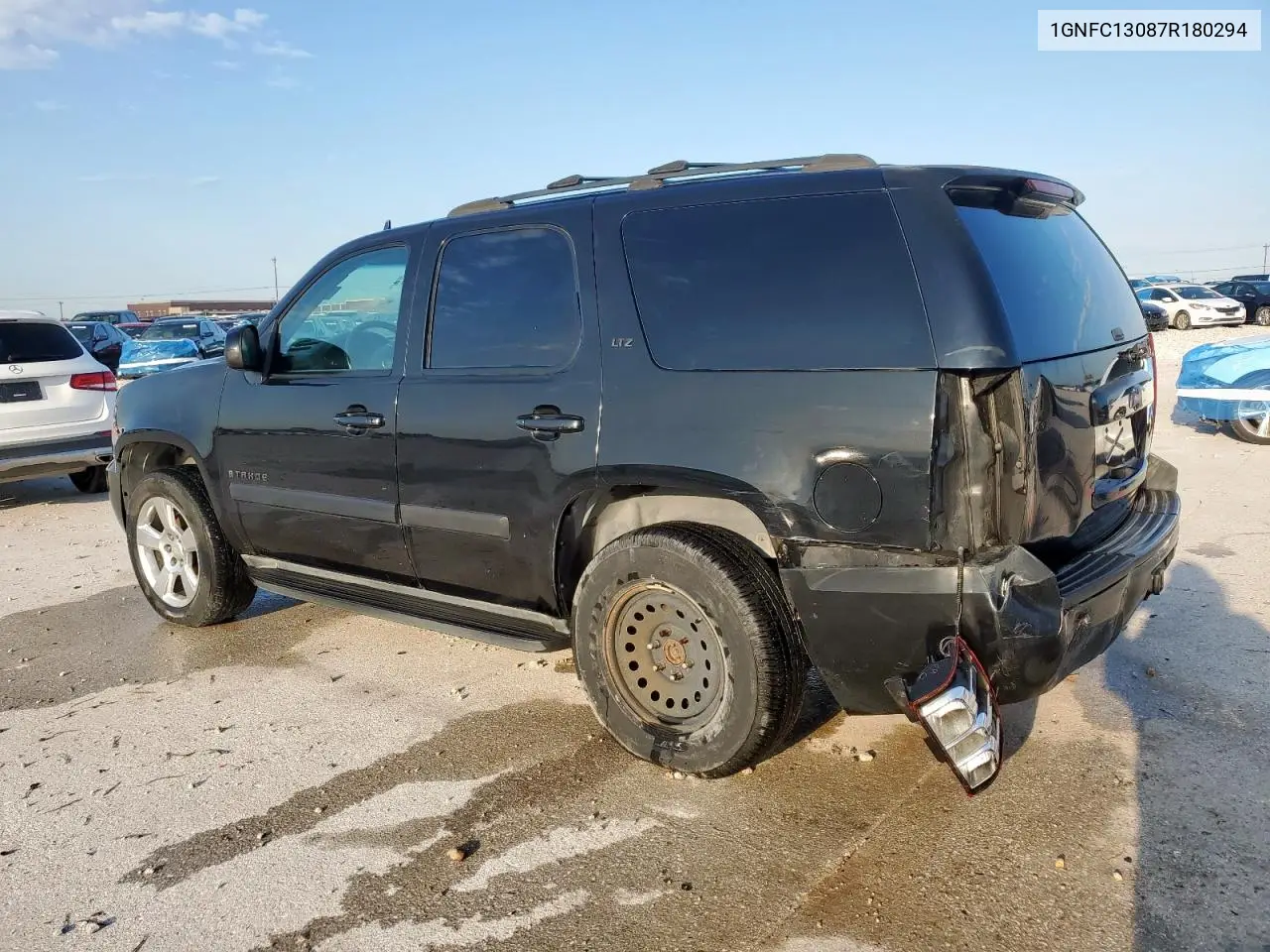 2007 Chevrolet Tahoe C1500 VIN: 1GNFC13087R180294 Lot: 55419495