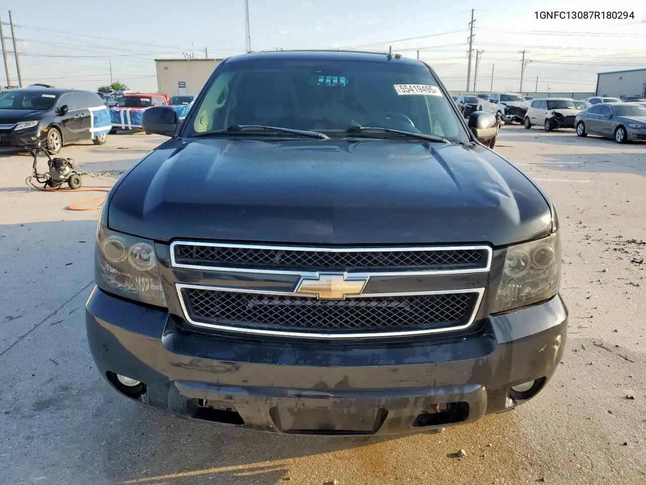 2007 Chevrolet Tahoe C1500 VIN: 1GNFC13087R180294 Lot: 55419495
