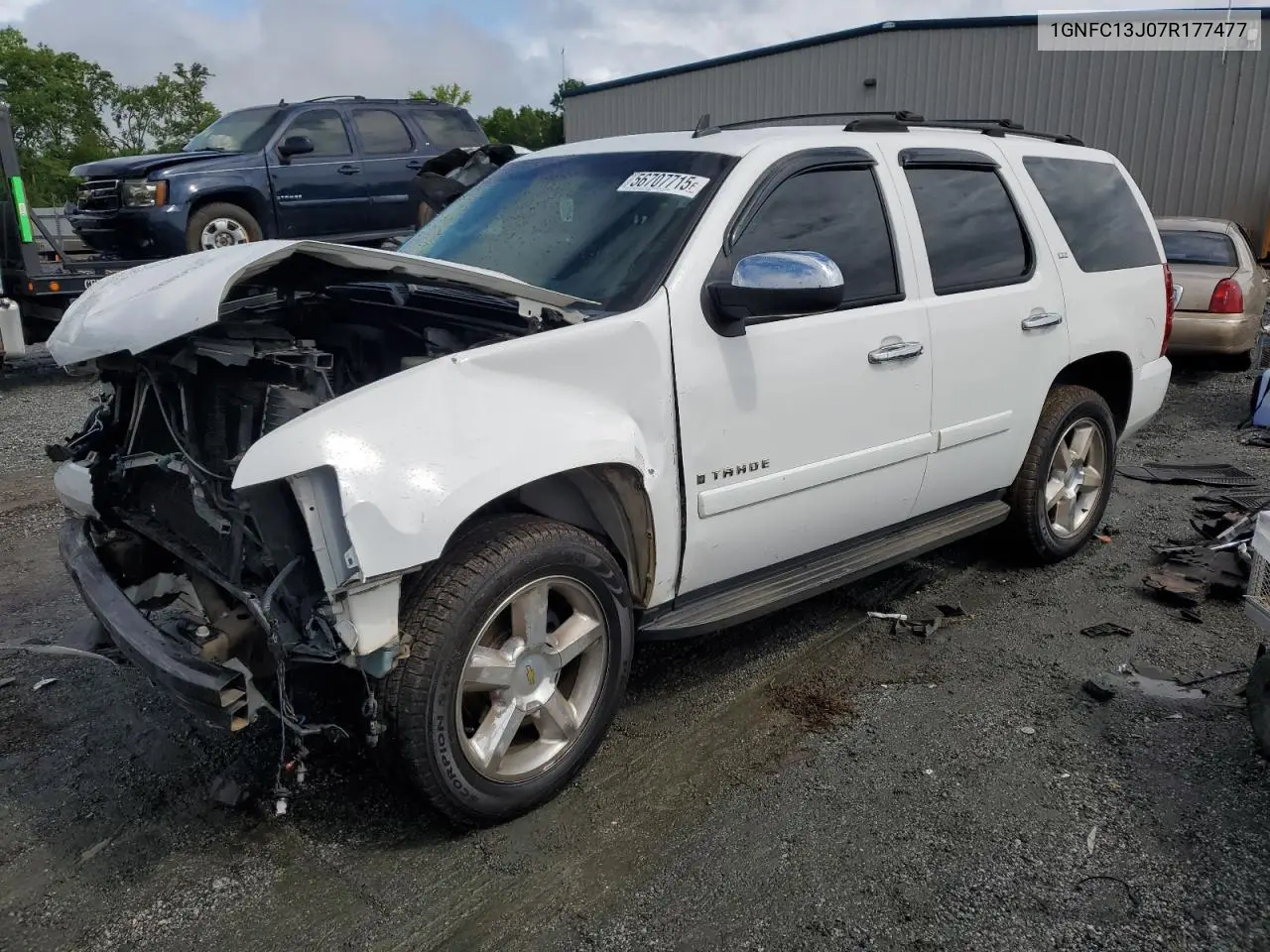 2007 Chevrolet Tahoe C1500 VIN: 1GNFC13J07R177477 Lot: 56707715