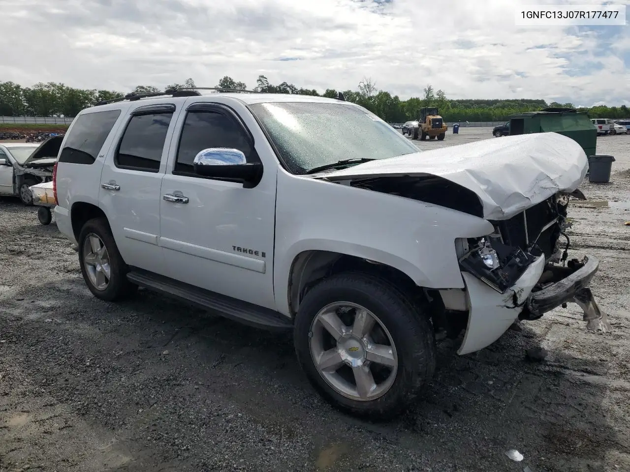 2007 Chevrolet Tahoe C1500 VIN: 1GNFC13J07R177477 Lot: 56707715