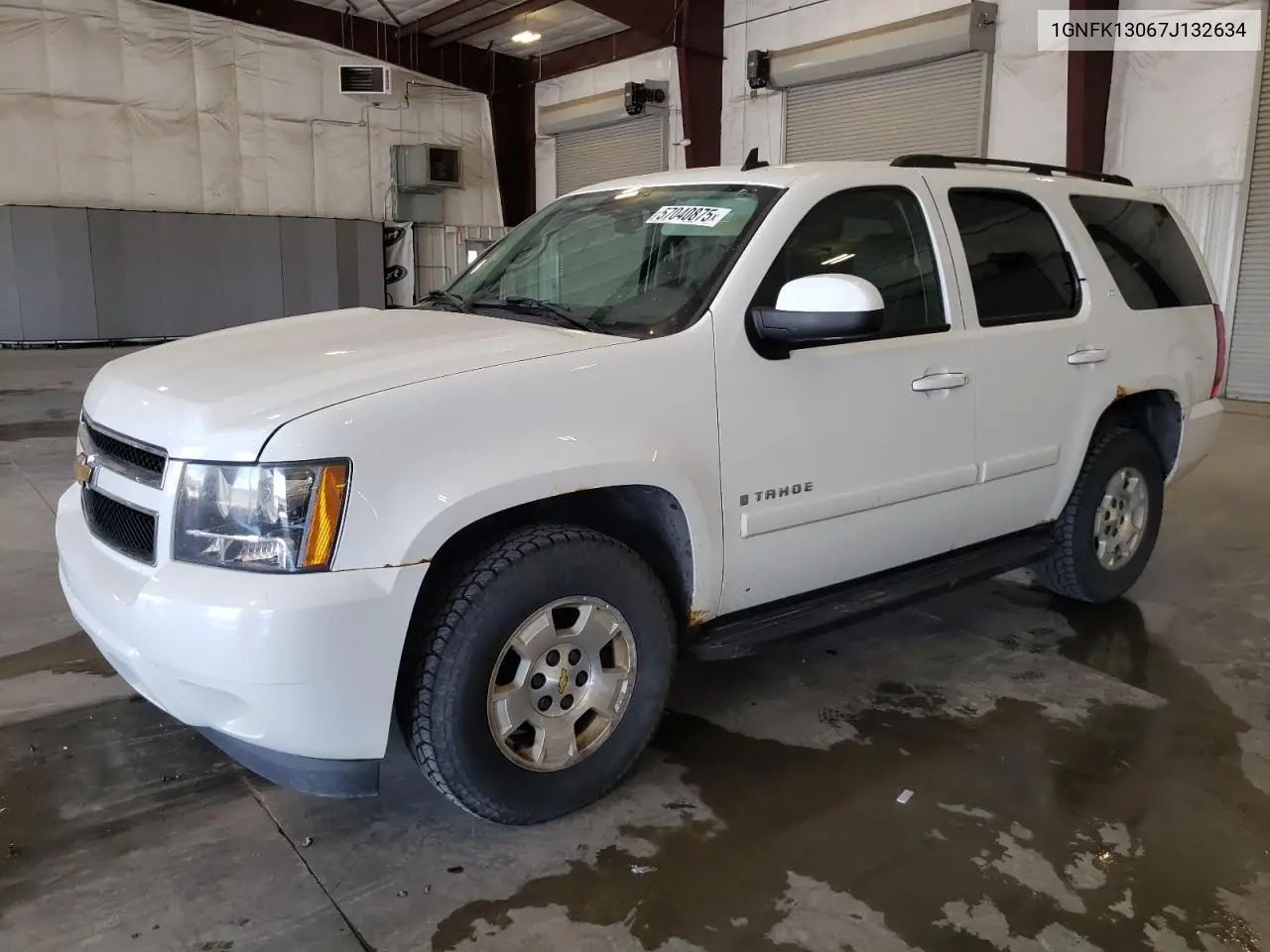 2007 Chevrolet Tahoe K1500 VIN: 1GNFK13067J132634 Lot: 57040875