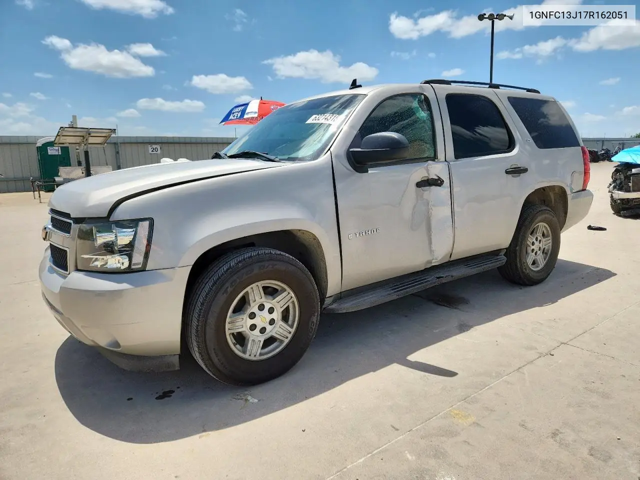 2007 Chevrolet Tahoe C1500 VIN: 1GNFC13J17R162051 Lot: 63214315