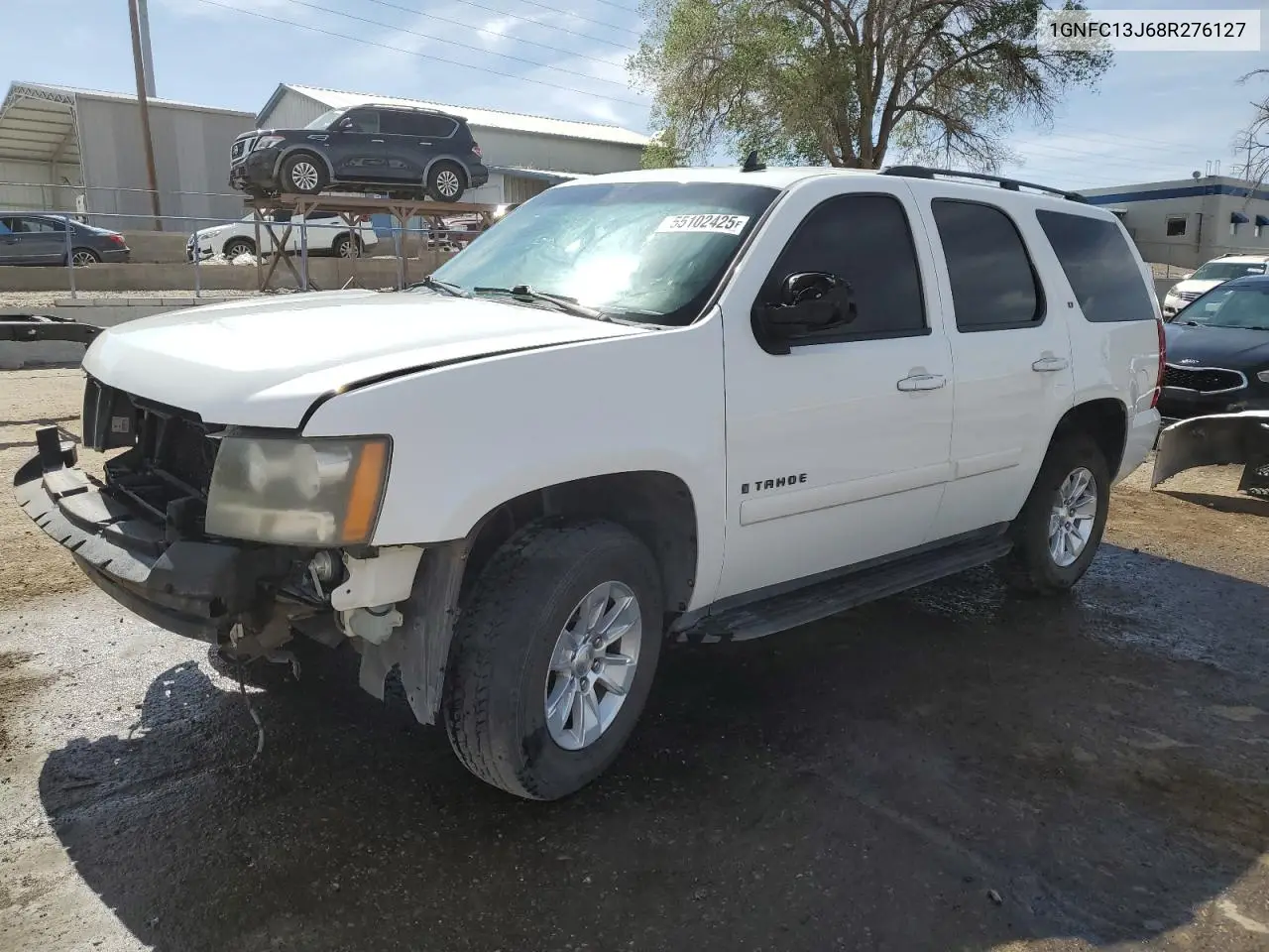 2008 Chevrolet Tahoe C1500 VIN: 1GNFC13J68R276127 Lot: 55102425
