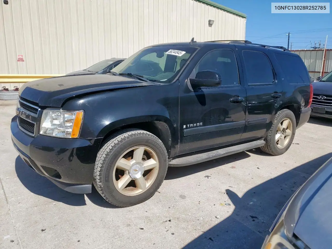 2008 Chevrolet Tahoe C1500 VIN: 1GNFC13028R252785 Lot: 56244945