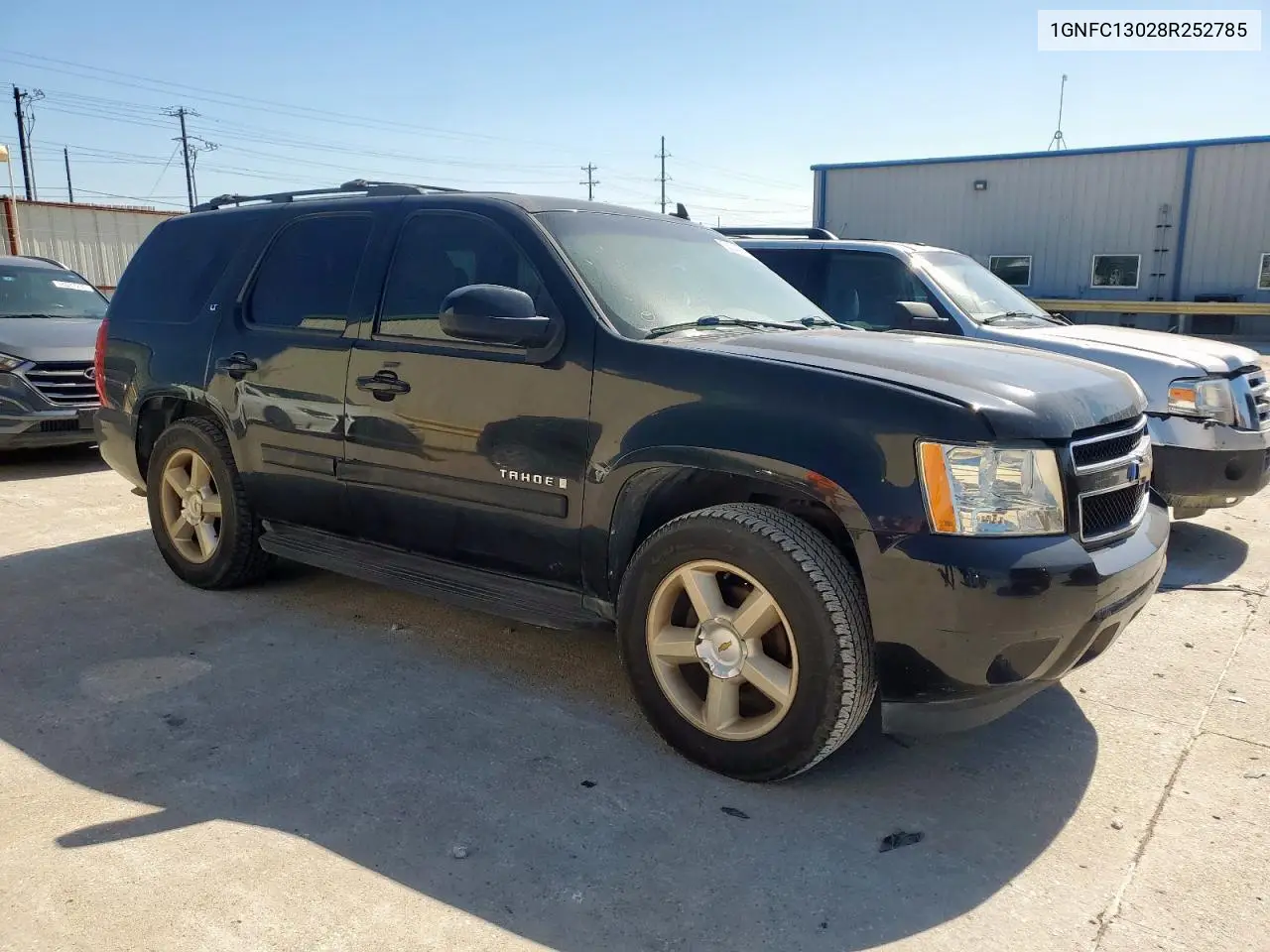 2008 Chevrolet Tahoe C1500 VIN: 1GNFC13028R252785 Lot: 56244945