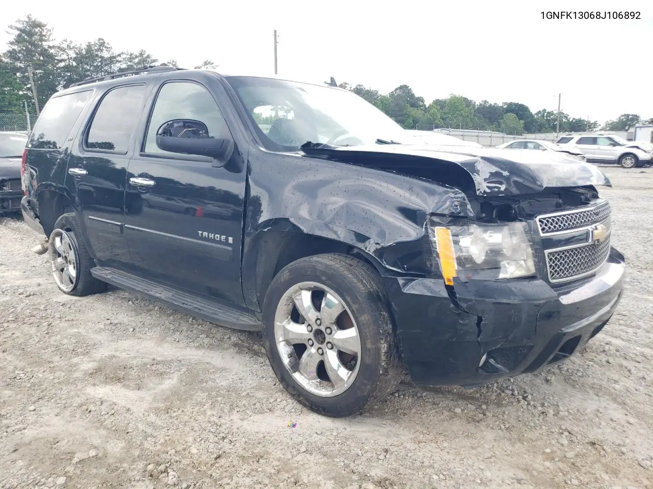 2008 Chevrolet Tahoe K1500 VIN: 1GNFK13068J106892 Lot: 56372745