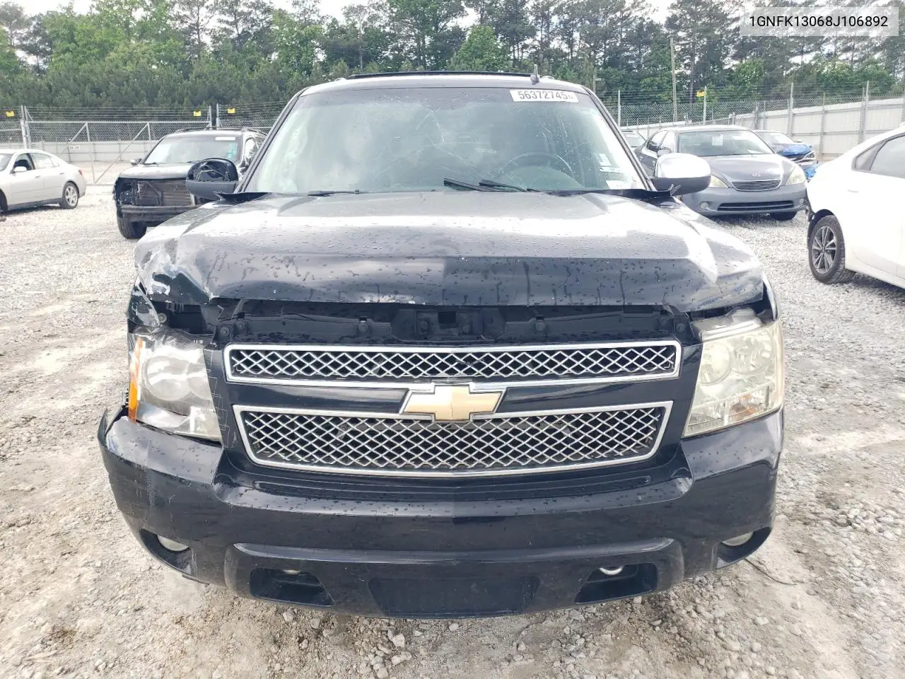 2008 Chevrolet Tahoe K1500 VIN: 1GNFK13068J106892 Lot: 56372745