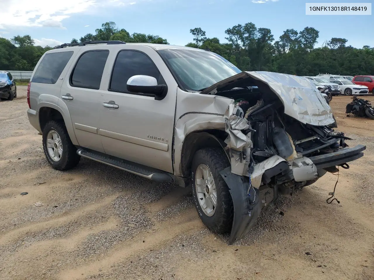 2008 Chevrolet Tahoe K1500 VIN: 1GNFK13018R148419 Lot: 56397915