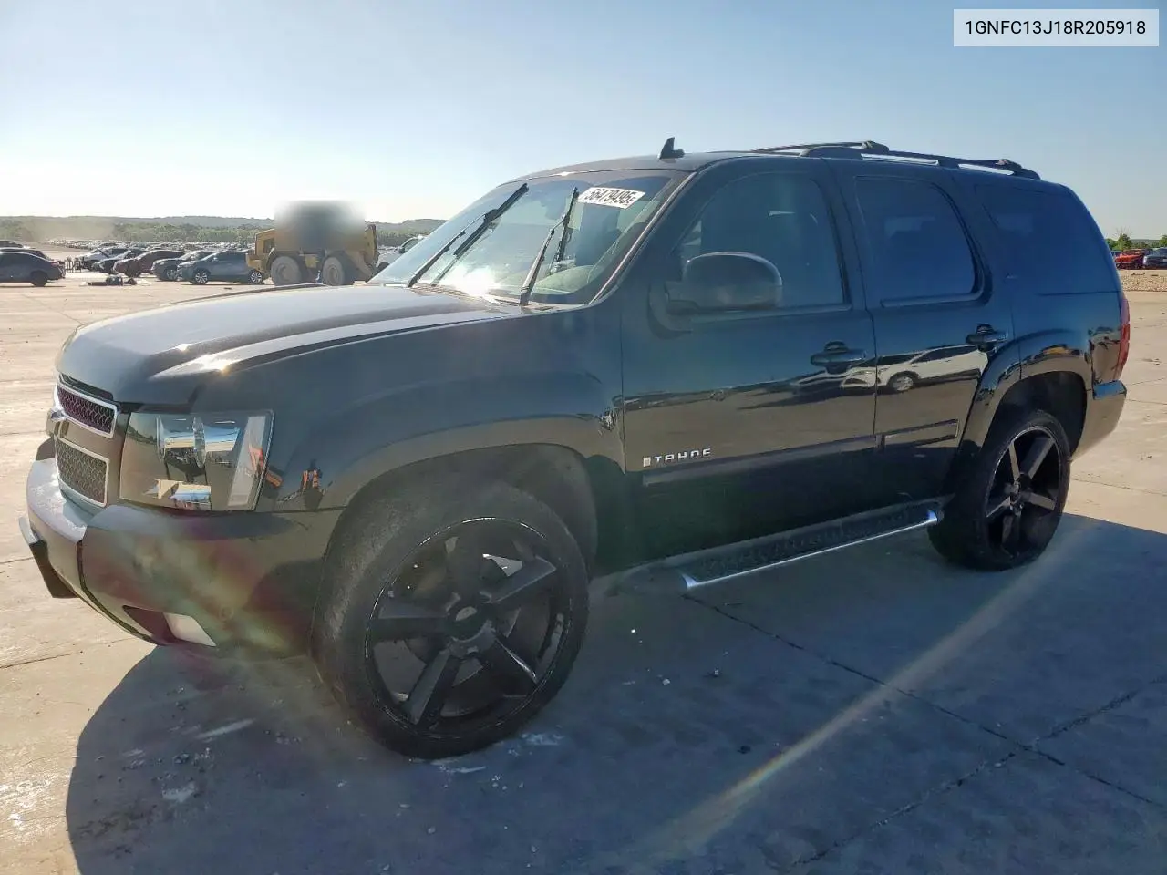 2008 Chevrolet Tahoe C1500 VIN: 1GNFC13J18R205918 Lot: 56479495