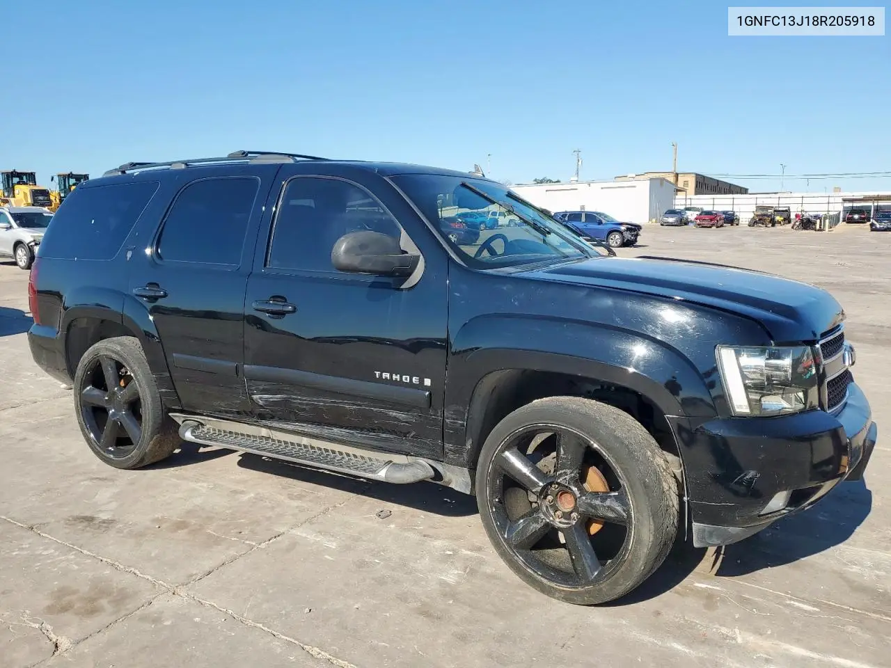 2008 Chevrolet Tahoe C1500 VIN: 1GNFC13J18R205918 Lot: 56479495