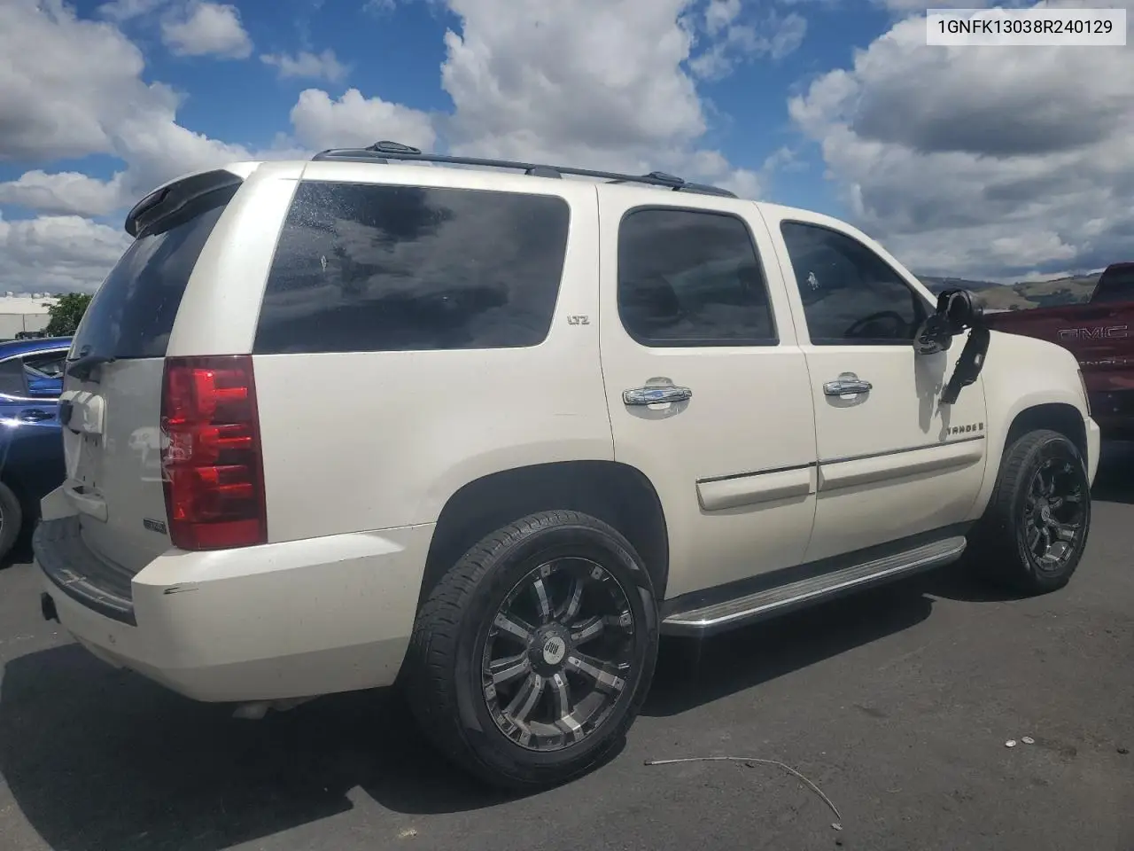 2008 Chevrolet Tahoe K1500 VIN: 1GNFK13038R240129 Lot: 56598485