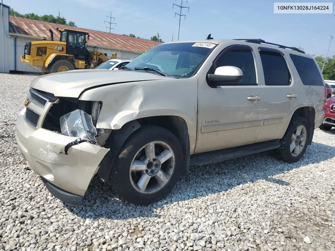 2008 Chevrolet Tahoe K1500 VIN: 1GNFK13028J164224 Lot: 62662195