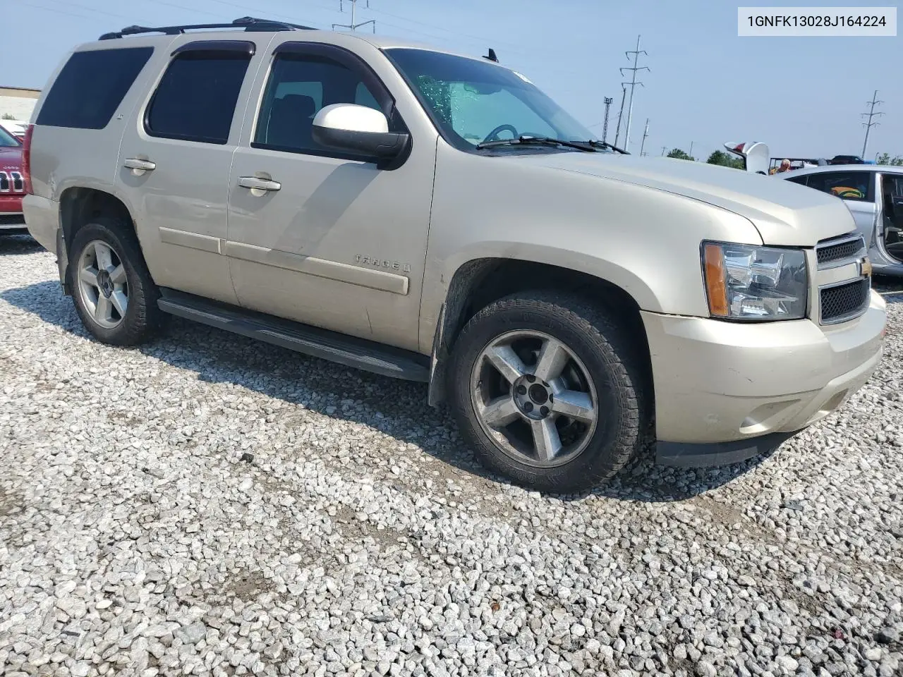 2008 Chevrolet Tahoe K1500 VIN: 1GNFK13028J164224 Lot: 62662195