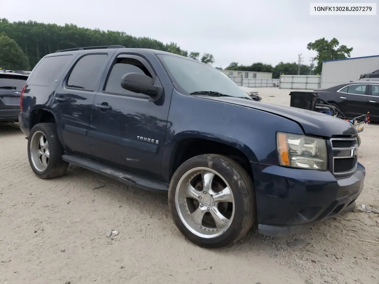2008 Chevrolet Tahoe K1500 VIN: 1GNFK13028J207279 Lot: 62740385
