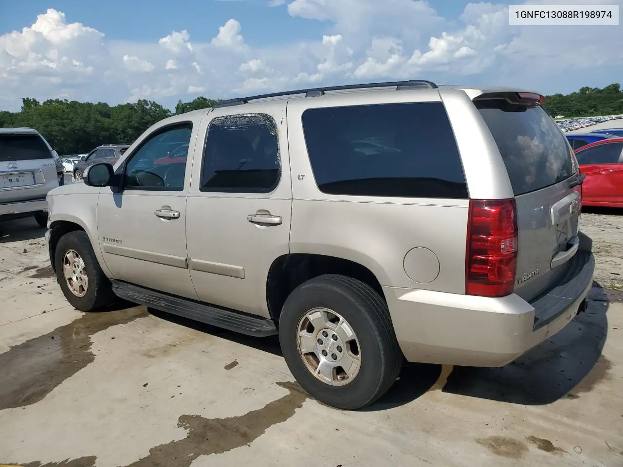2008 Chevrolet Tahoe C1500 VIN: 1GNFC13088R198974 Lot: 62880685