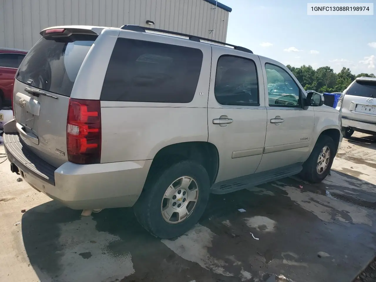 2008 Chevrolet Tahoe C1500 VIN: 1GNFC13088R198974 Lot: 62880685