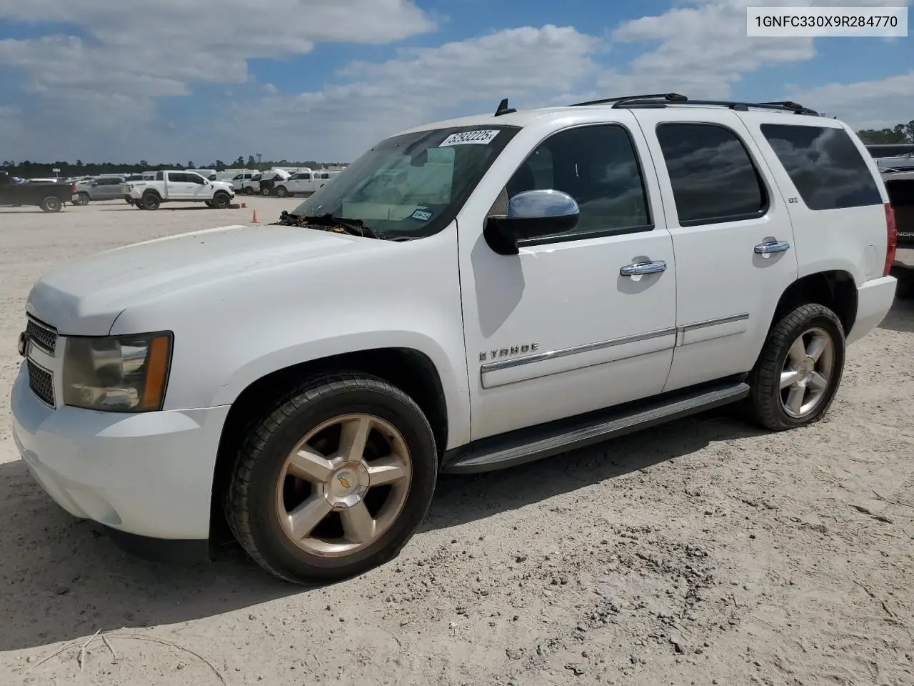 2009 Chevrolet Tahoe C1500 Ltz VIN: 1GNFC330X9R284770 Lot: 52932225