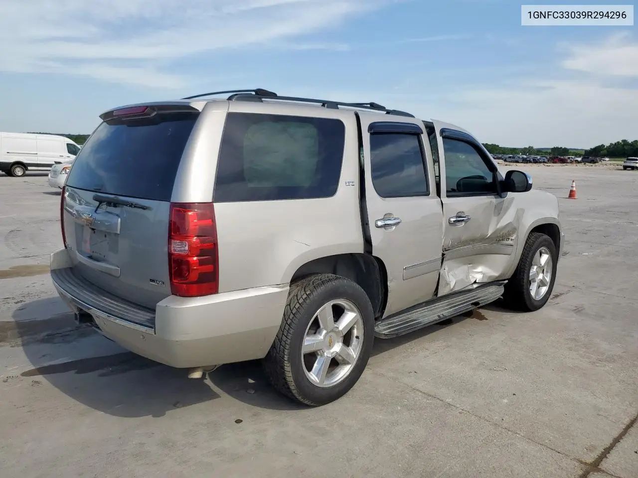 2009 Chevrolet Tahoe C1500 Ltz VIN: 1GNFC33039R294296 Lot: 57059255
