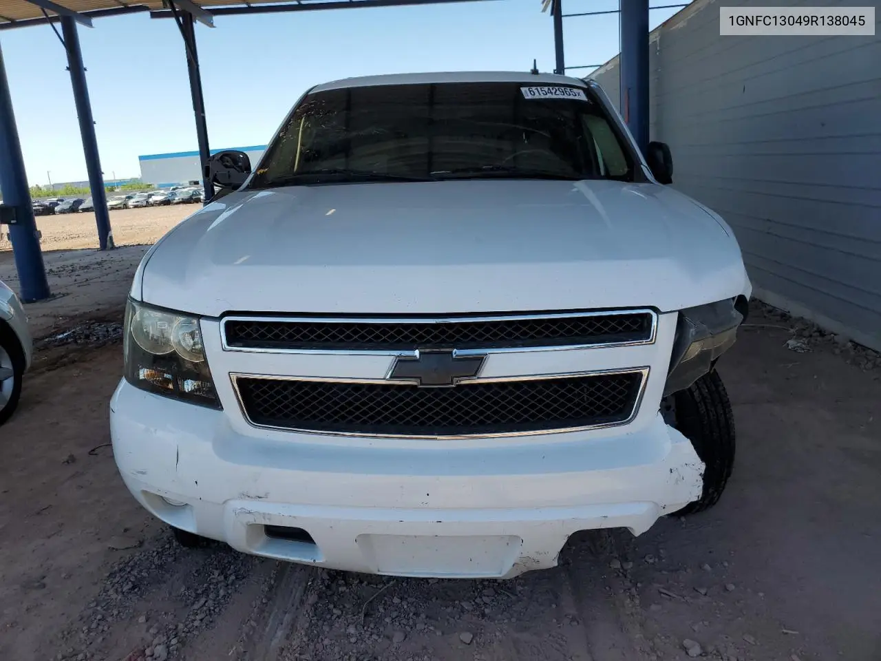 2009 Chevrolet Tahoe C1500 Ls VIN: 1GNFC13049R138045 Lot: 61542965