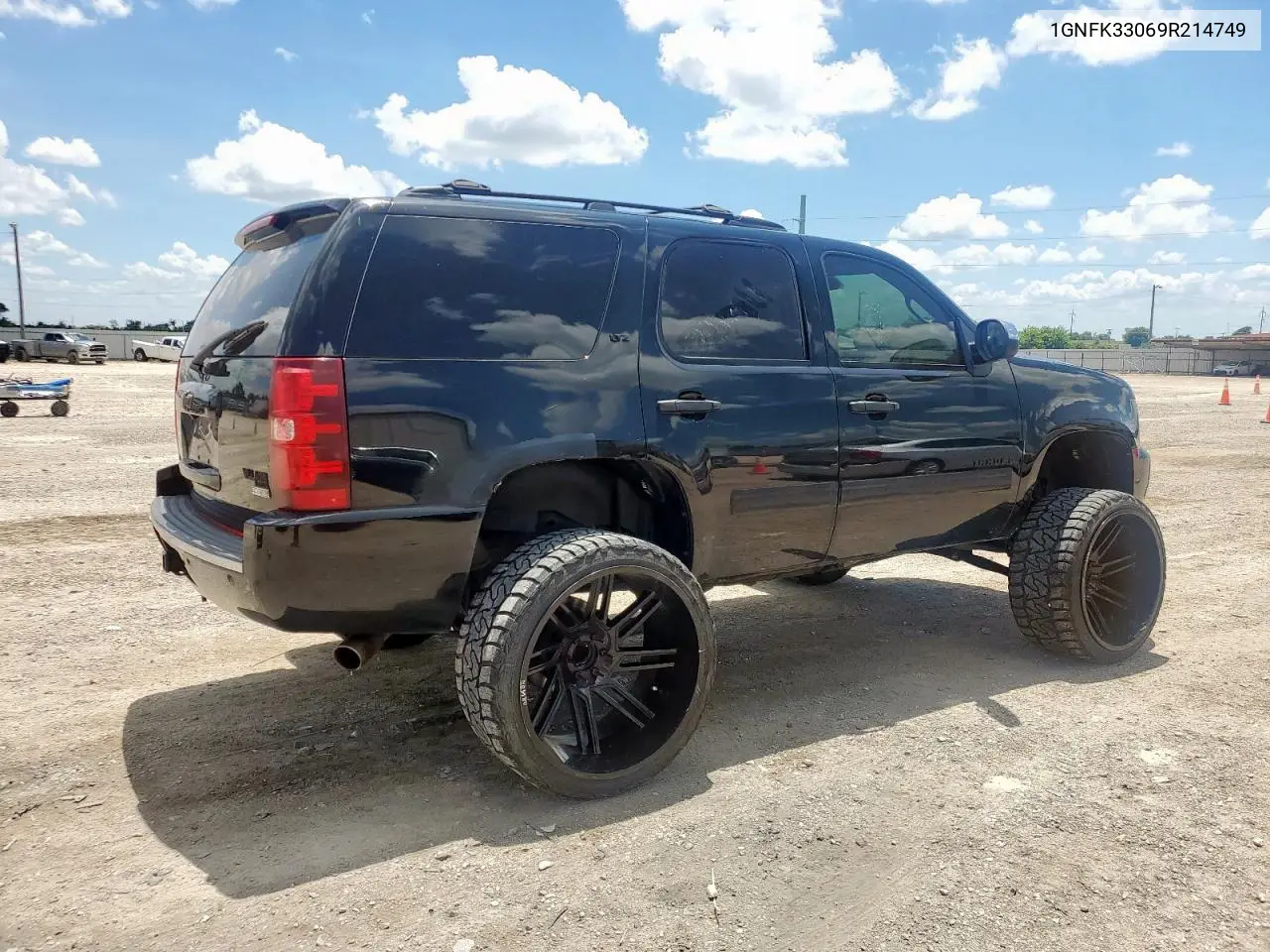 2009 Chevrolet Tahoe K1500 Ltz VIN: 1GNFK33069R214749 Lot: 62656345