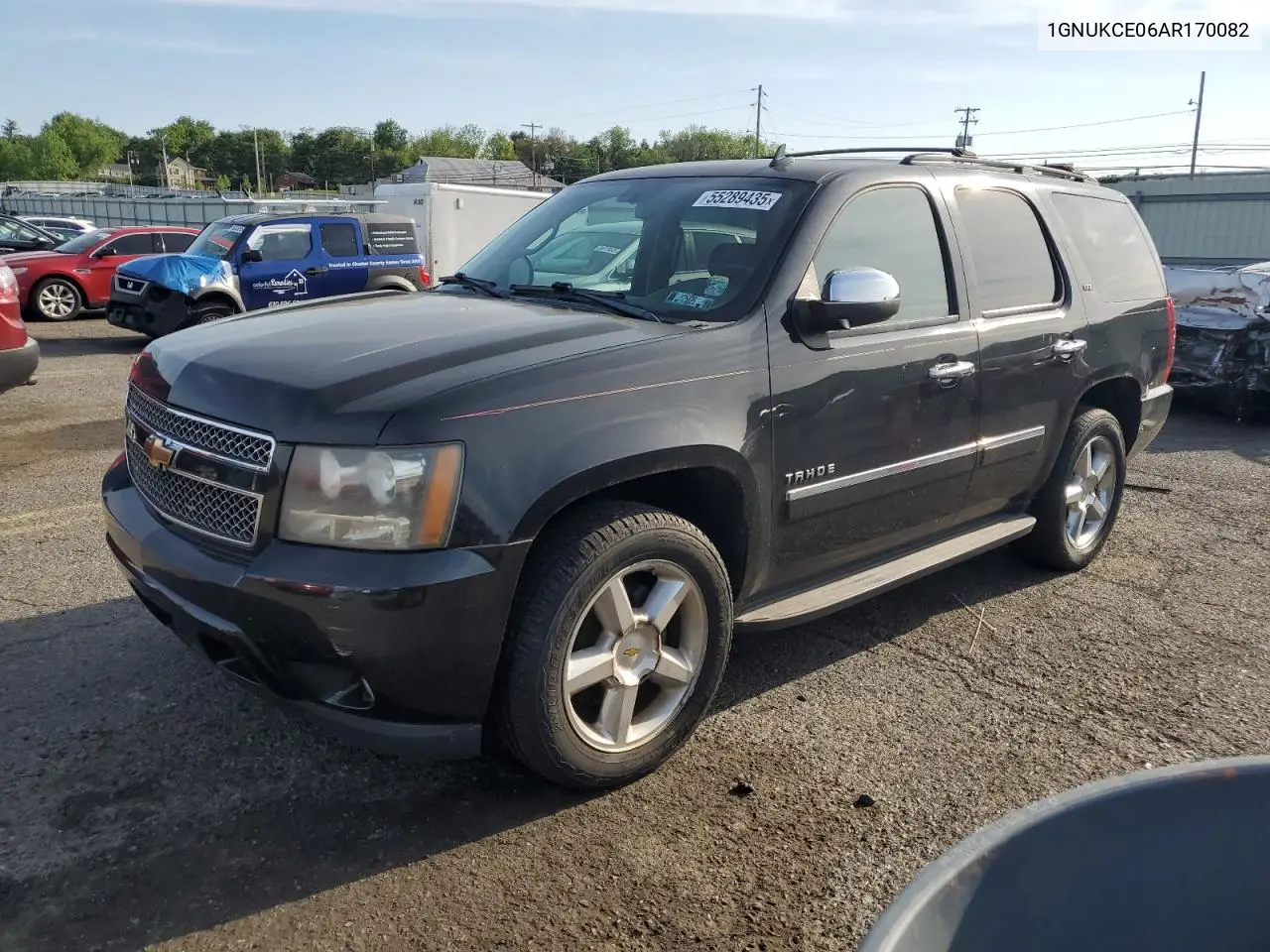 2010 Chevrolet Tahoe K1500 Ltz VIN: 1GNUKCE06AR170082 Lot: 55289435