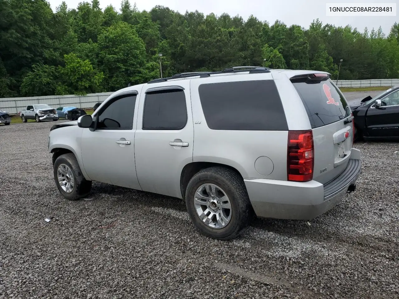 2010 Chevrolet Tahoe C1500 Ltz VIN: 1GNUCCE08AR228481 Lot: 56397265