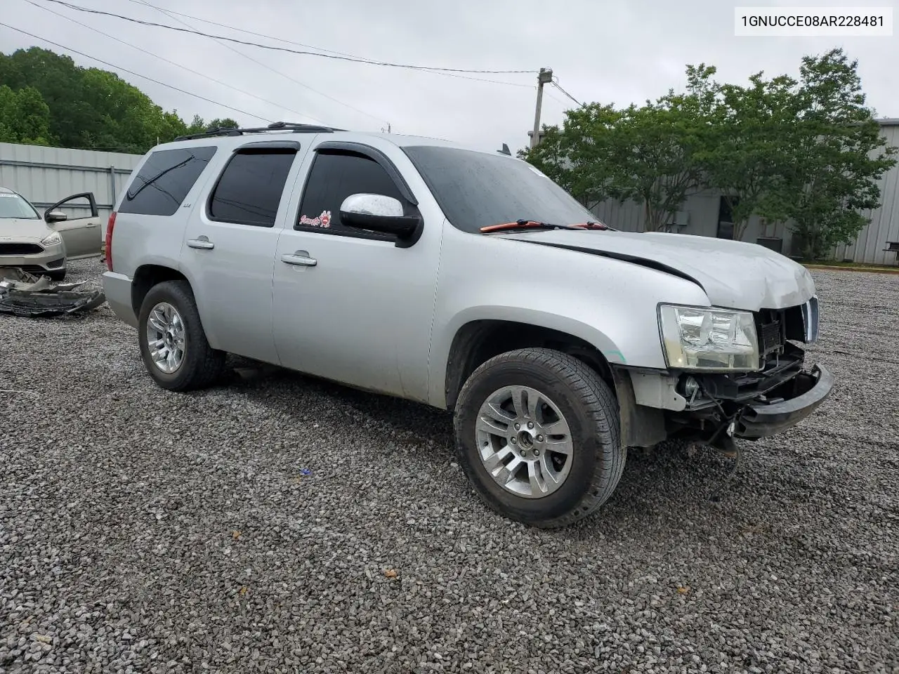 2010 Chevrolet Tahoe C1500 Ltz VIN: 1GNUCCE08AR228481 Lot: 56397265