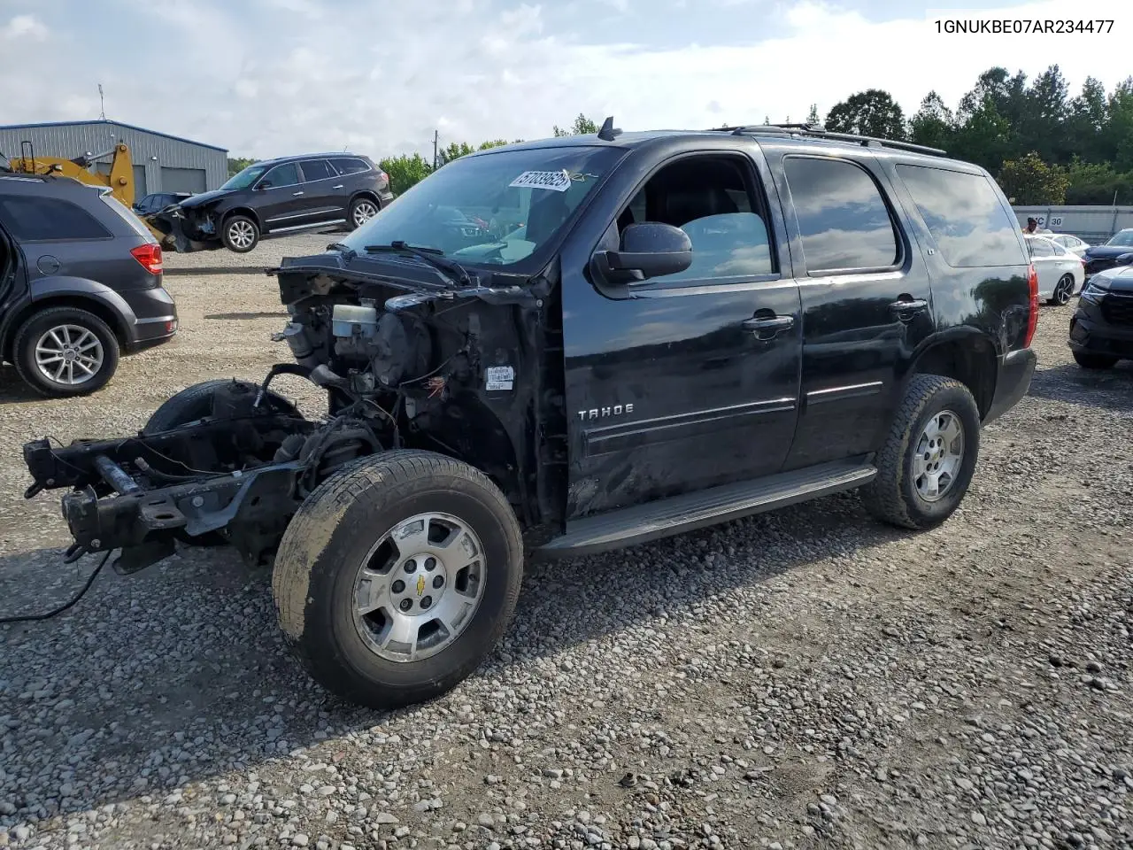 2010 Chevrolet Tahoe K1500 Lt VIN: 1GNUKBE07AR234477 Lot: 57039625