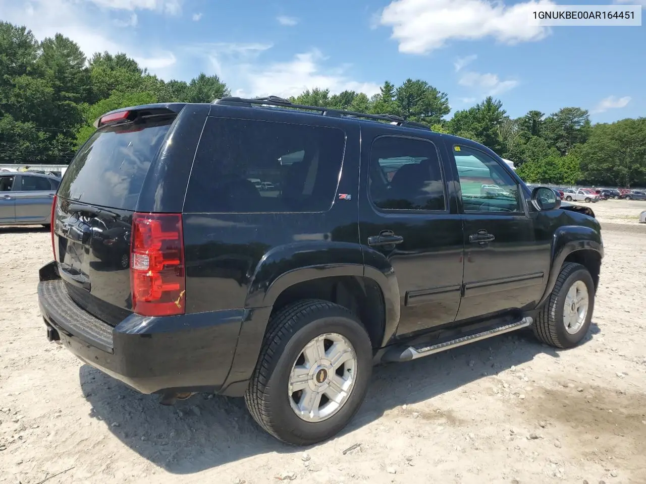 2010 Chevrolet Tahoe K1500 Lt VIN: 1GNUKBE00AR164451 Lot: 60831595