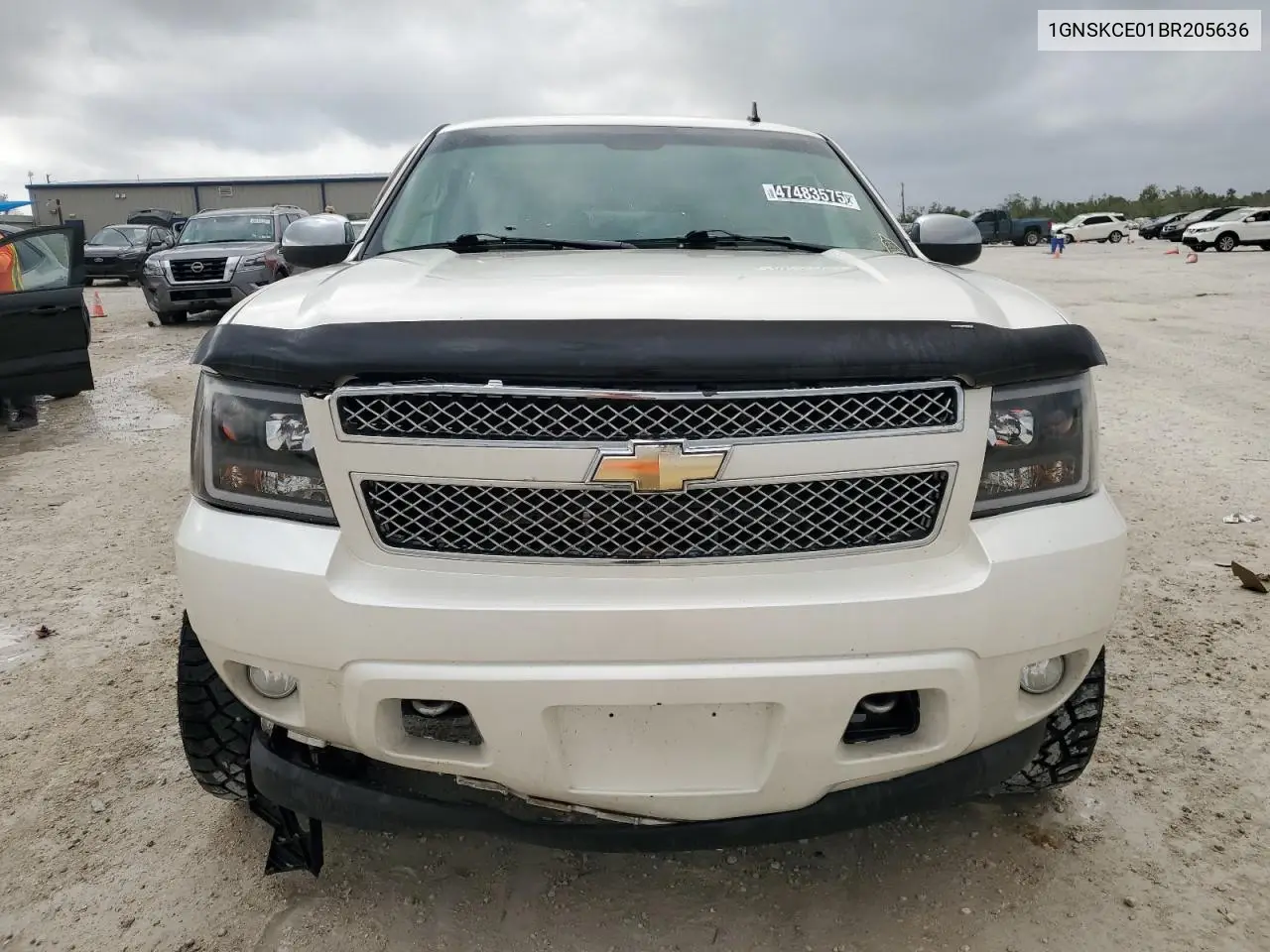2011 Chevrolet Tahoe K1500 Ltz VIN: 1GNSKCE01BR205636 Lot: 47483575